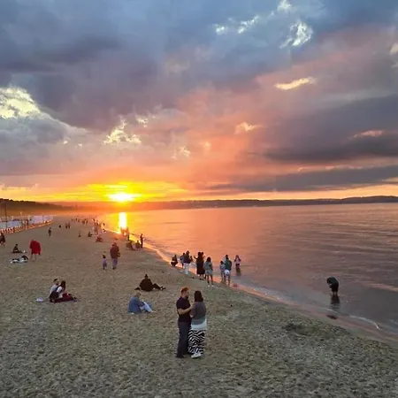 Luxus & Flow - Nadmorski Apartament Z Sauna I Silownia Gdansk