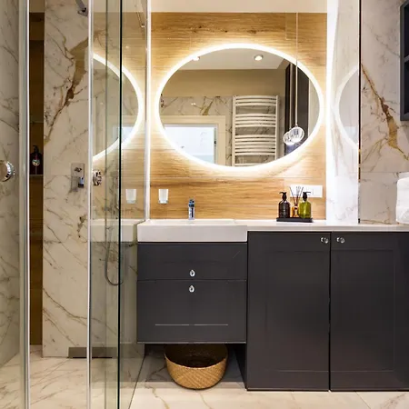 شقة Luxus & Flow - Nadmorski Apartament Z Sauna I Silownia